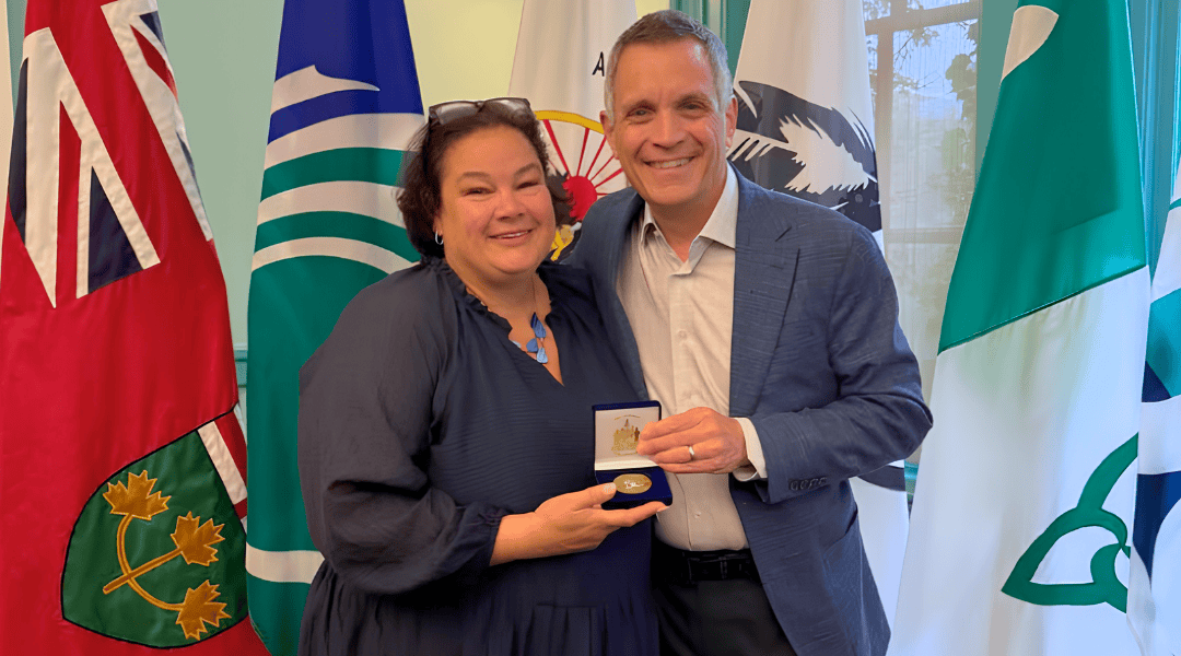 Nathalie Carrier Receives Ottawa 200th Anniversary Medal