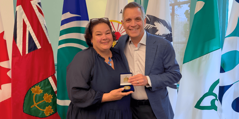 Nathalie Carrier Receives Ottawa 200th Anniversary Medal
