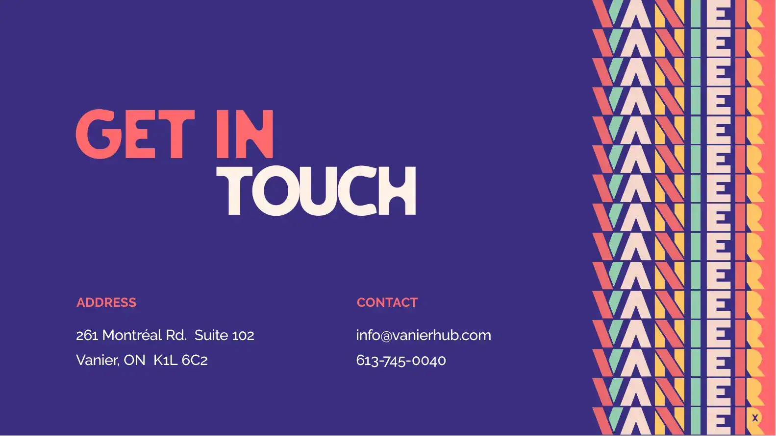 Get in touch